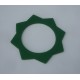 TANK CAP - FELT RING ( STAR - GREEN )